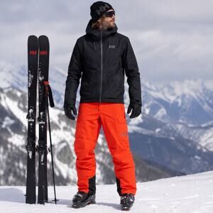 Helly Hansen HellyTech ULLR Professional Ski Pants Trousers Snow S Safety Orange
